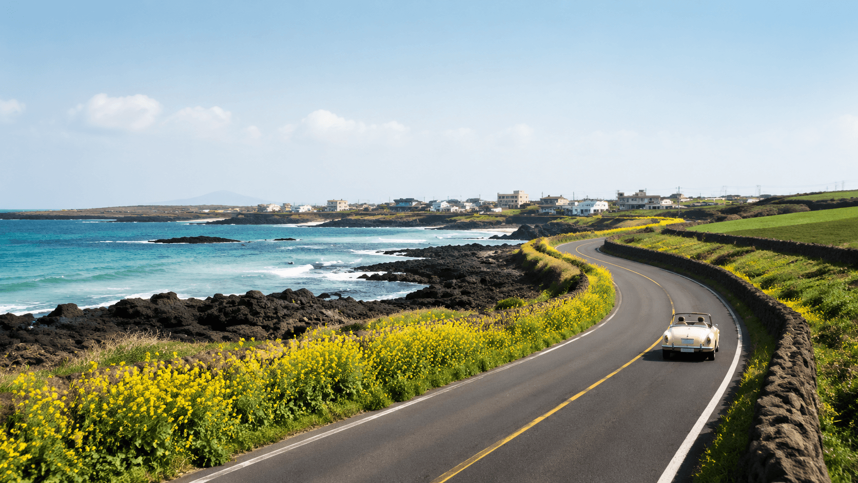 Jeju coastal drive