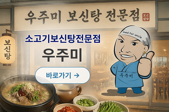우주미 배너