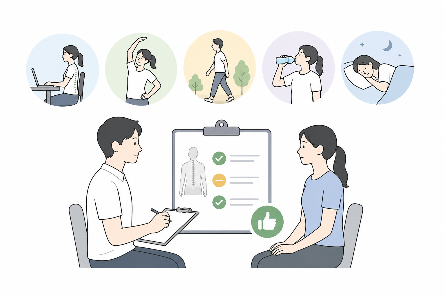 종합 평가 및 일상 속 실천 피드백