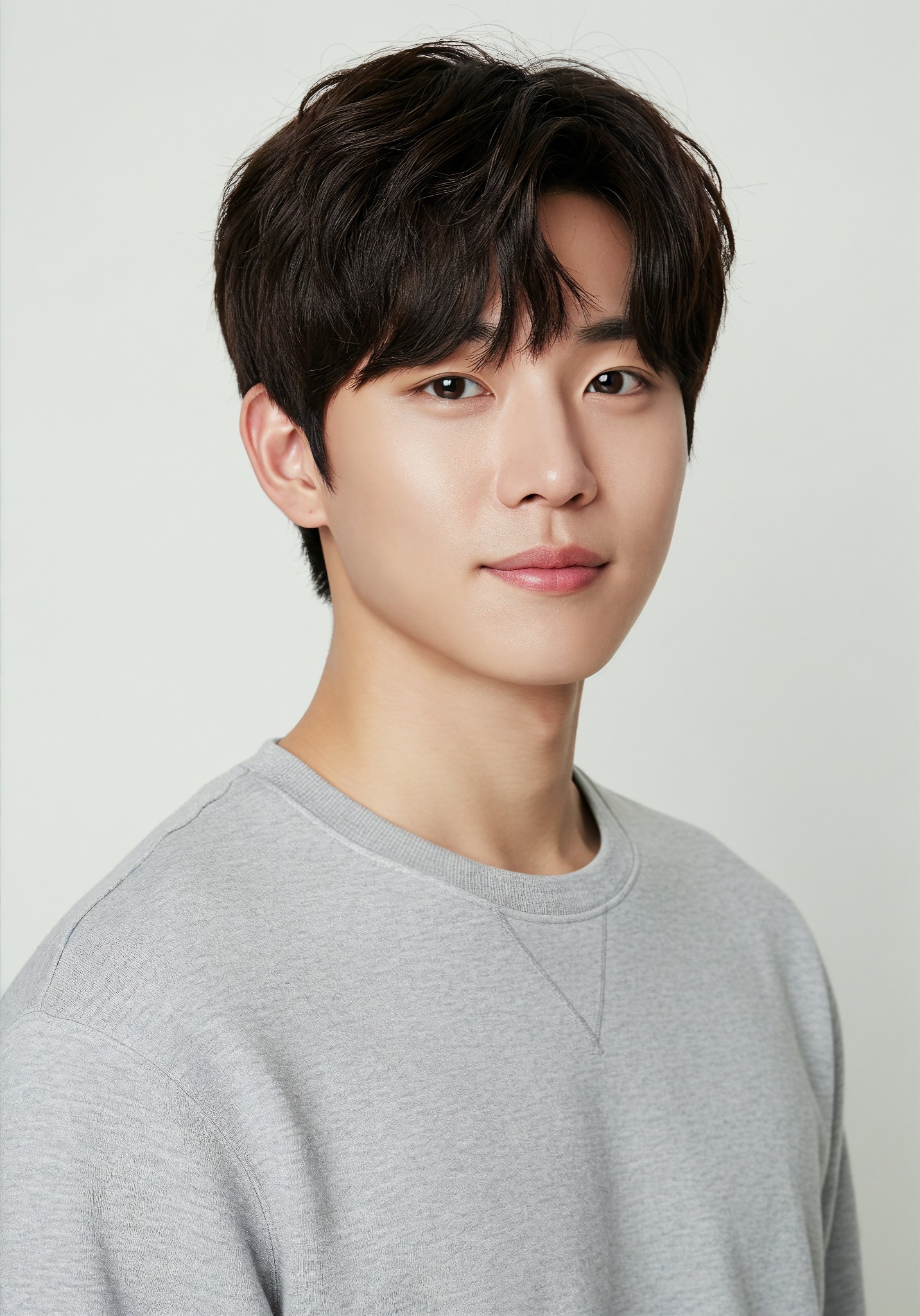 인물 프로필 촬영 예시