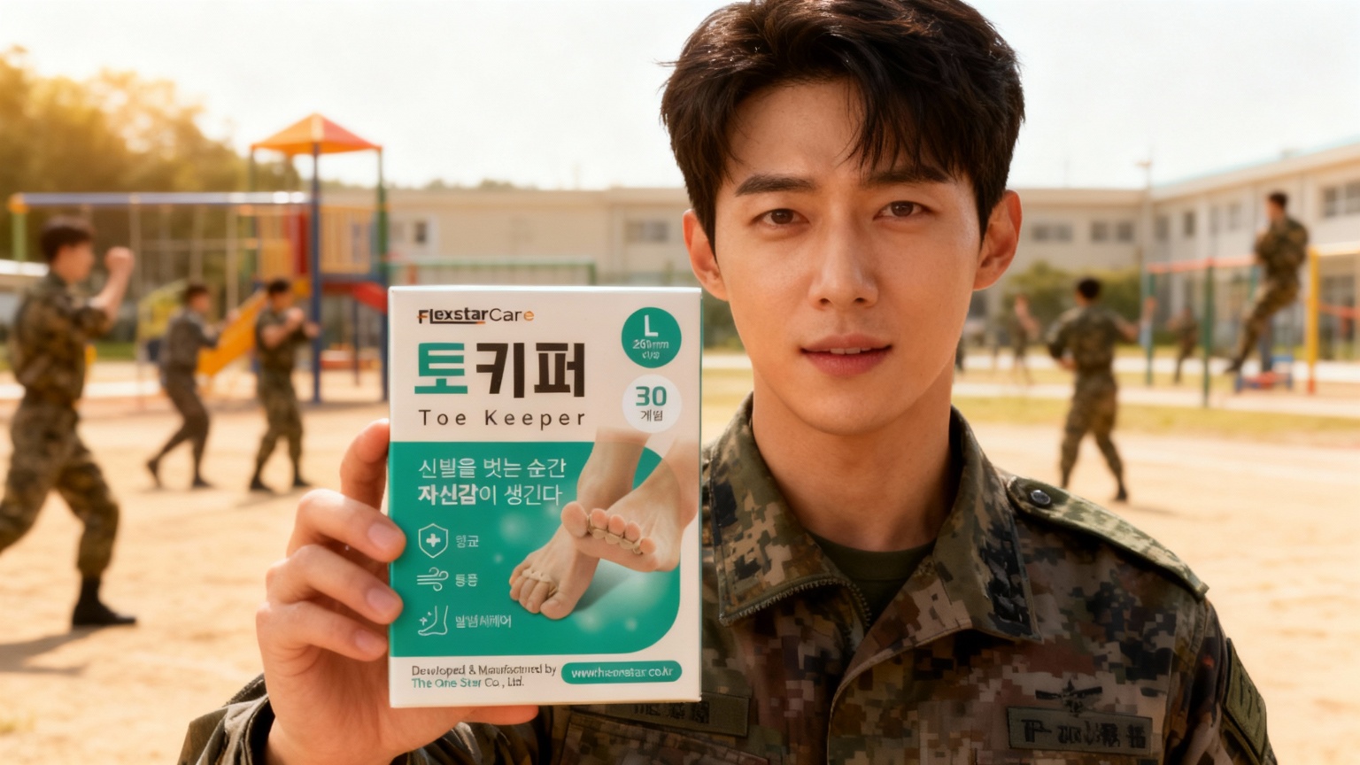 군화 속 발냄새